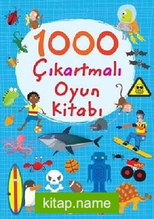 1000 Çıkartmalı Oyun Kitabı