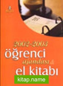 2002-2003 Öğrenci Ajandası El Kitabı