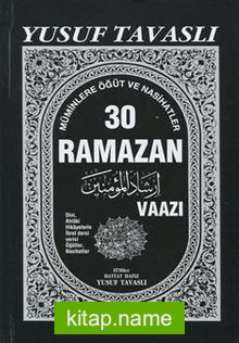 30 Ramazan Vaazı (Kod: B09)