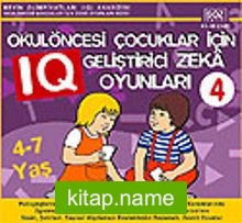 4-7 Yaş Okul Öncesi 4 Çocuklar İçin IQ Geliştirici Zeka Oyunları