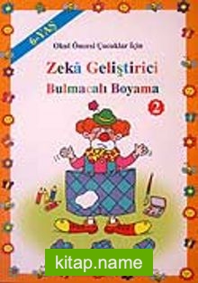 6 Yaş Zeka Geliştirici Bulmacalı Boyama 2