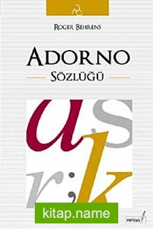 Adorno Sözlüğü