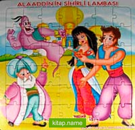 Alaaddin’in Sihirli Lambası Yapboz / Klasik Masallar Puzzle Dizisi