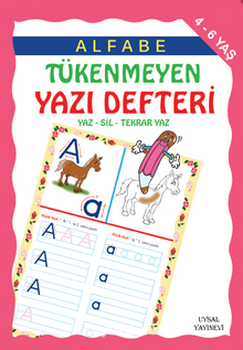 Alfabe Tükenmeyen Yazı Defteri