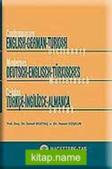 Almanca – Türkçe – İngilizce Dönüşümlü Sözlük