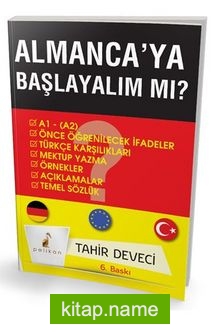 Almanca’ya Başlayalım mı ?