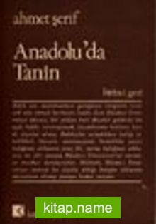 Anadolu’da Tanin