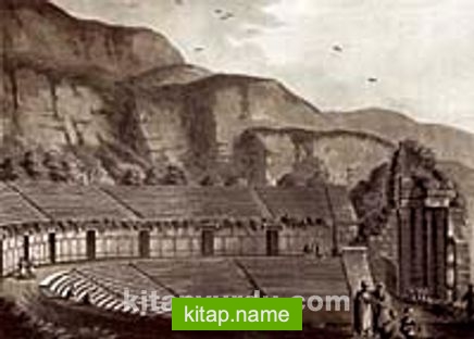 Antalya Kale’de (Demre) Antik Tiyatro / Luigy Mayer (GRV 080-70×100) (Çerçevesiz)