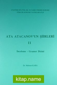 Ata Atacanov’un Şiirleri 2