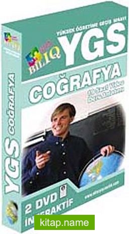 BİL IQ YGS Coğrafya Hazırlık İnteraktif 2 Dvd