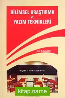 Bilimsel Araştırma ve Yazım Teknikleri (Cdsiz)