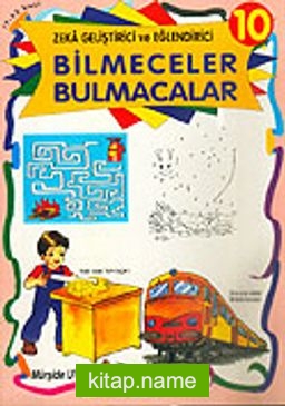 Bilmeceler Bulmacalar (10 kitap takım) / Zeka Geliştirici ve Eğlendirici (büyük boy-8 yaş ve üstü)