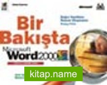 Bir Bakışta Microsoft Word 2000 (Türkçe Sürüme Göre)