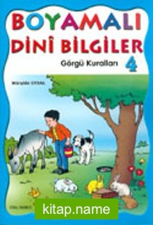 Boyamalı Dini Bilgiler 4/ Ahlak ve Görgü Kuralları (Büyük Boy)