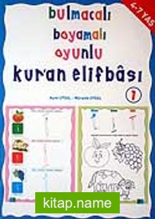 Bulmacalı Boyamalı Oyunlu Kur’an Elifbası 1