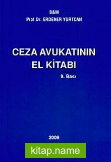 Ceza Avukatının El Kitabı