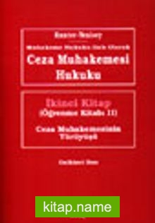 Ceza Muhakemesi Hukuku 2. Kitap (Öğrenme Kitabı II)