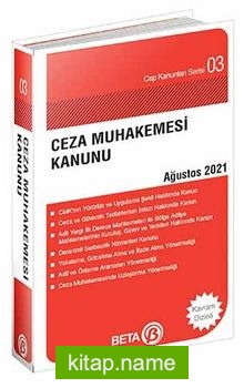 Ceza Muhakemesi Kanunu / Cep 03