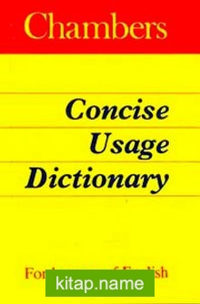 Chambers Concise Usage Dictionary