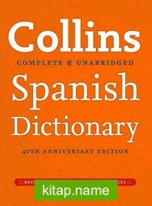 Collins Spanish Dictionary Complete – Unabrıdged