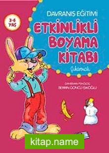 Davranış Eğitimi Etkinlikli Boyama Kitabı