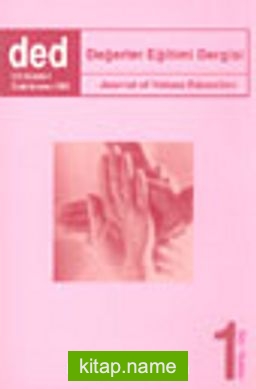 Değerler Eğitimi Dergisi 1