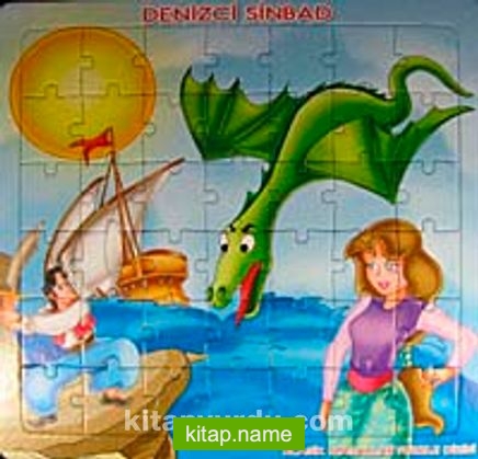 Denizci Sinbad Yapboz / Klasik Masallar Puzzle Dizisi