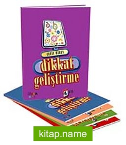 Dikkat Geliştirme Seti 4 Yaş (5 Kitap Takım)