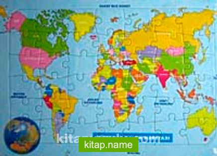 Dünya Ülkeler Haritası / Masallı Yapboz