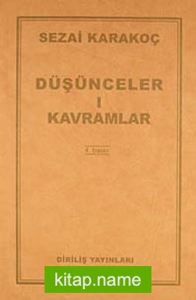 Düşünceler -1/ Kavramlar