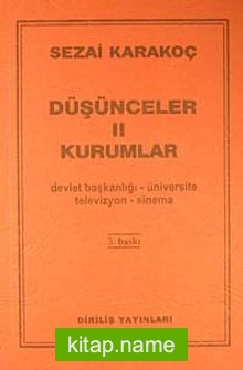 Düşünceler -2 / Kurumlar