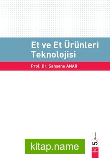 Et ve Et Ürünleri Teknolojisi