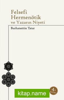 Felsefi Hermenötik ve Yazarın Niyeti