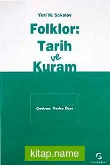 Folklor: Tarih ve Kuram