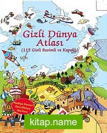 Gizli Dünya Atlası (115 Gizli Resimli ve Kapaklı)