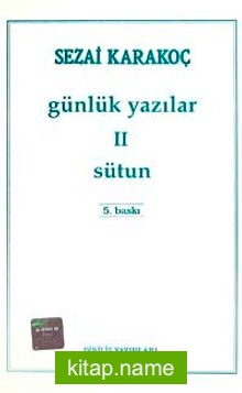 Günlük Yazılar 2 (Sütun)