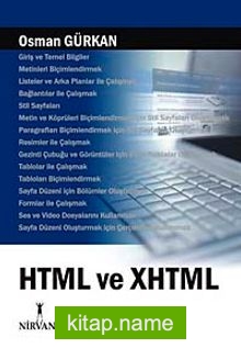 HTML ve XHTML