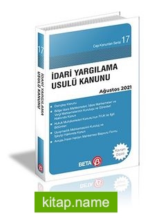 İdari Yargılama Usulü Kanunu / Cep-017