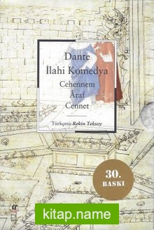 İlahi Komedya/Cehennem-Araf-Cennet (Özel Karton Kutuda 3 Kitap)