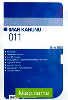 İmar Kanunu / Cep 011