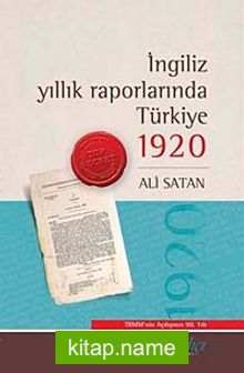 İngiliz Yıllık Raporlarında Türkiye 1920