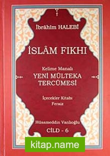 İslam Fıkhı Kelime Manalı Mülteka Tercümesi Cilt 6