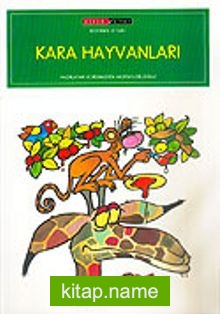 Kara Hayvanları 16 Syf. Renkli Boyama Kitabı