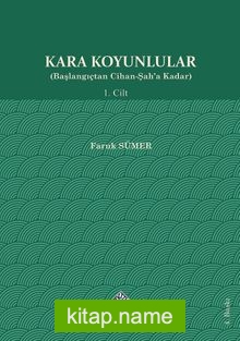 Kara Koyunlular 1.cilt