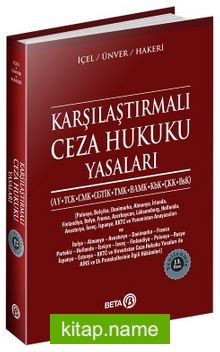 Karşılaştırmalı Ceza Hukuku Yasaları