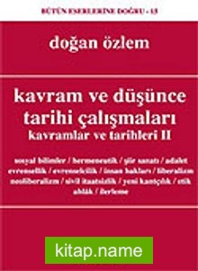 Kavramlar ve Düşünce Tarihi Çalışmaları / Kavramlar ve Tarihleri 2