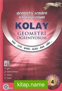 Kolay Geometri Öğreniyorum – Çalışma Günlüğü – 4 / Geometri Senden Korkmuyorum