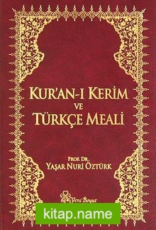 Kuranı Kerim ve Türkçe Meali (Metinli-Küçük boy) (ciltli)