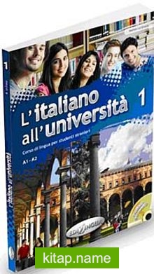 L’italiano all’ universita 1 +CD (İtalyanca Temel ve Orta-Alt Seviye)