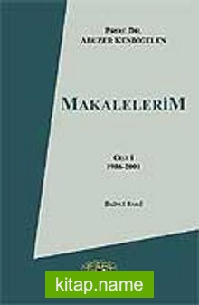 Makalelerim 1 1986-2001